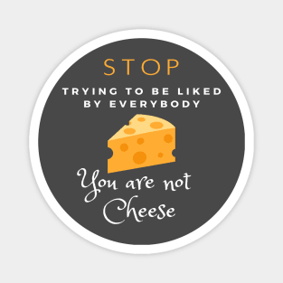 cheese funny foodie design Magnet